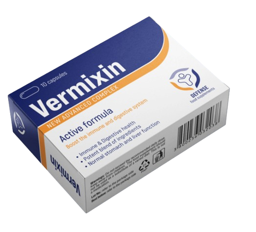 Vermixin termék csomagolásban